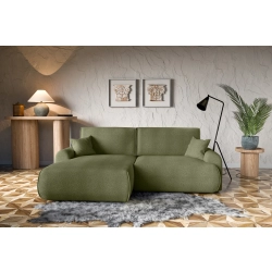 Narożnik z funkcją spania NABOO Tkanina Coral 25